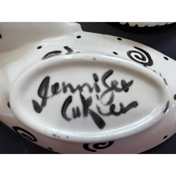 Jennifer Cukier Montreal Artist Hand Painted platters - Picture 5 of 8